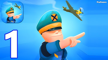 Army Commander - Gameplay Walkthrough Part 1 Tutorial War Army Commander Base Defense (iOS,Android)