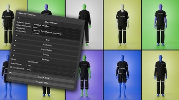 Blender NFT Generator: Create Entire Collections with Rarity in 1 Click!