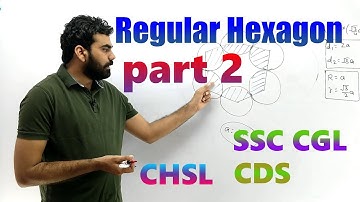 regular hexagon part 2 by vasu sir for ssc cgl mains pre cds chsl tricks vashu sir