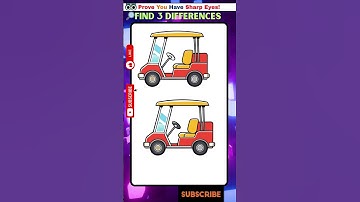 🔎FIND 3 Differences! #shorts #231