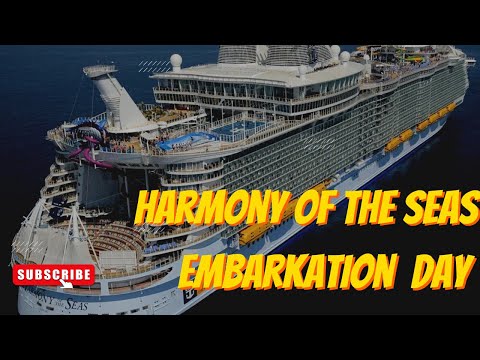 Setting Sail on Harmony of the Seas EMBARKATION DAY Cruise Vlog Day 1 2022