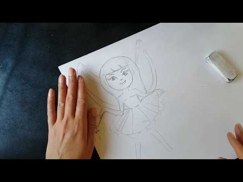 Video: Cum Să Desenezi O Zână Cu Un Creion