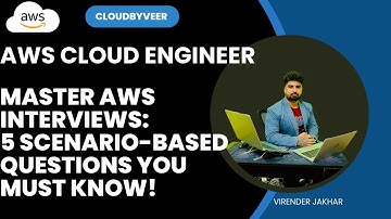 AWS Cloud Engineer/Solution architect - 5 Top most important Scenario based Interview questions!!!