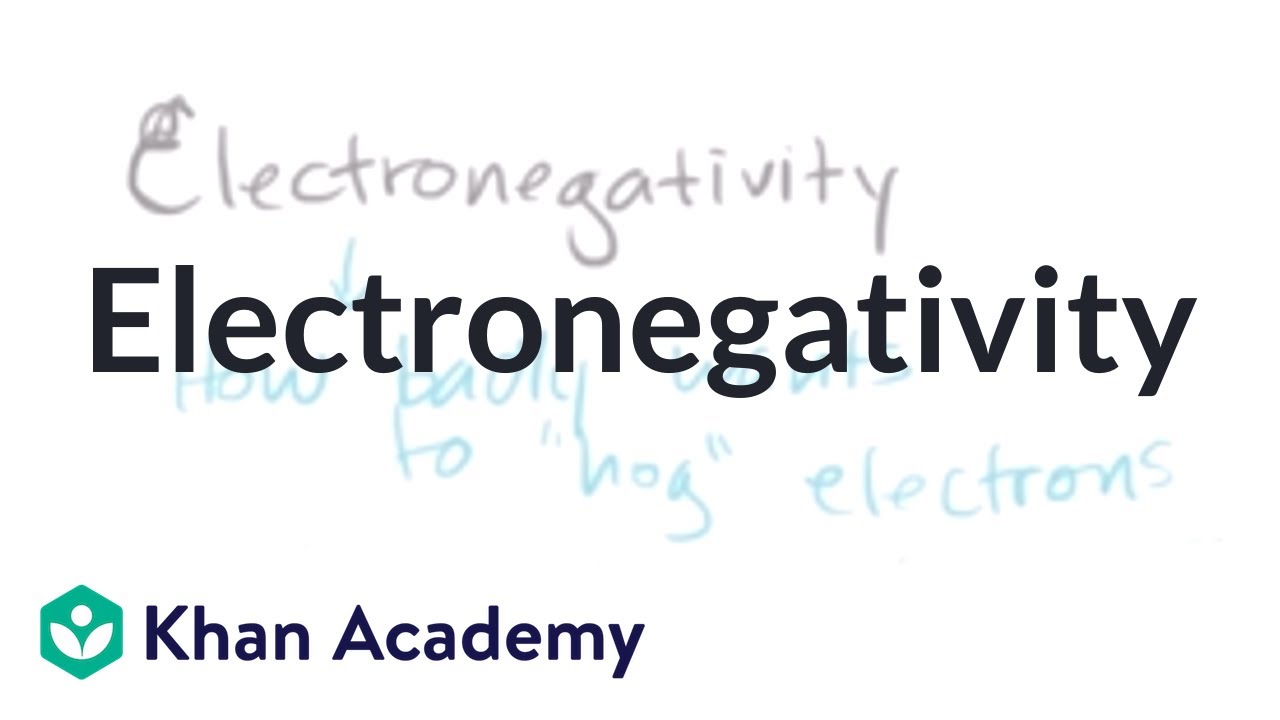 Electronegativity Difference Chart