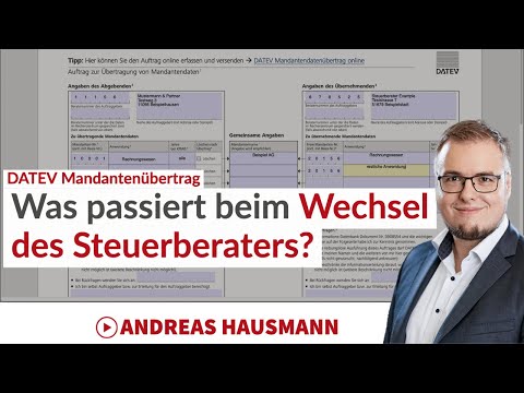 DATEV Mandantenübertrag, was passiert wenn der Steuerberater gewechselt wird?