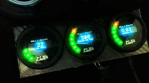 New plx dm-6 multigauge work