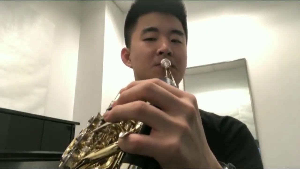 (Eng Sub) French Horn, Long tone on the High Range and Csardas, 호른 문예찬
