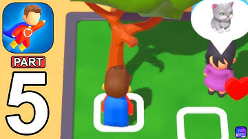 Super Ordinary Hero - Gameplay Walkthrough Part 5 Heart (Android, iOS Game)