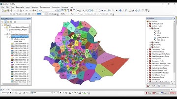 Calculate Areal Mean Precipitation using Thiessen Polygon in ArcMap