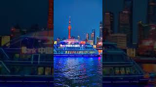 Best place to visit in Shanghai china night view|| the bund #shanghaitower #ns414 #travlevlog #viral