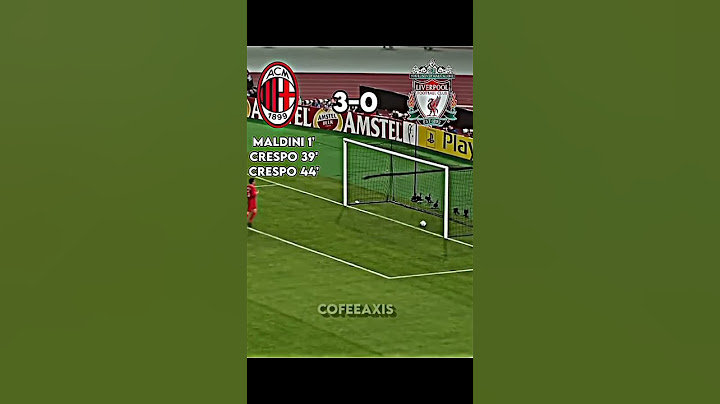 AC Milan vs Liverpool UCL 2005 final - The Miracle Of Istanbul #maldini #gerrard #liverpool #milan