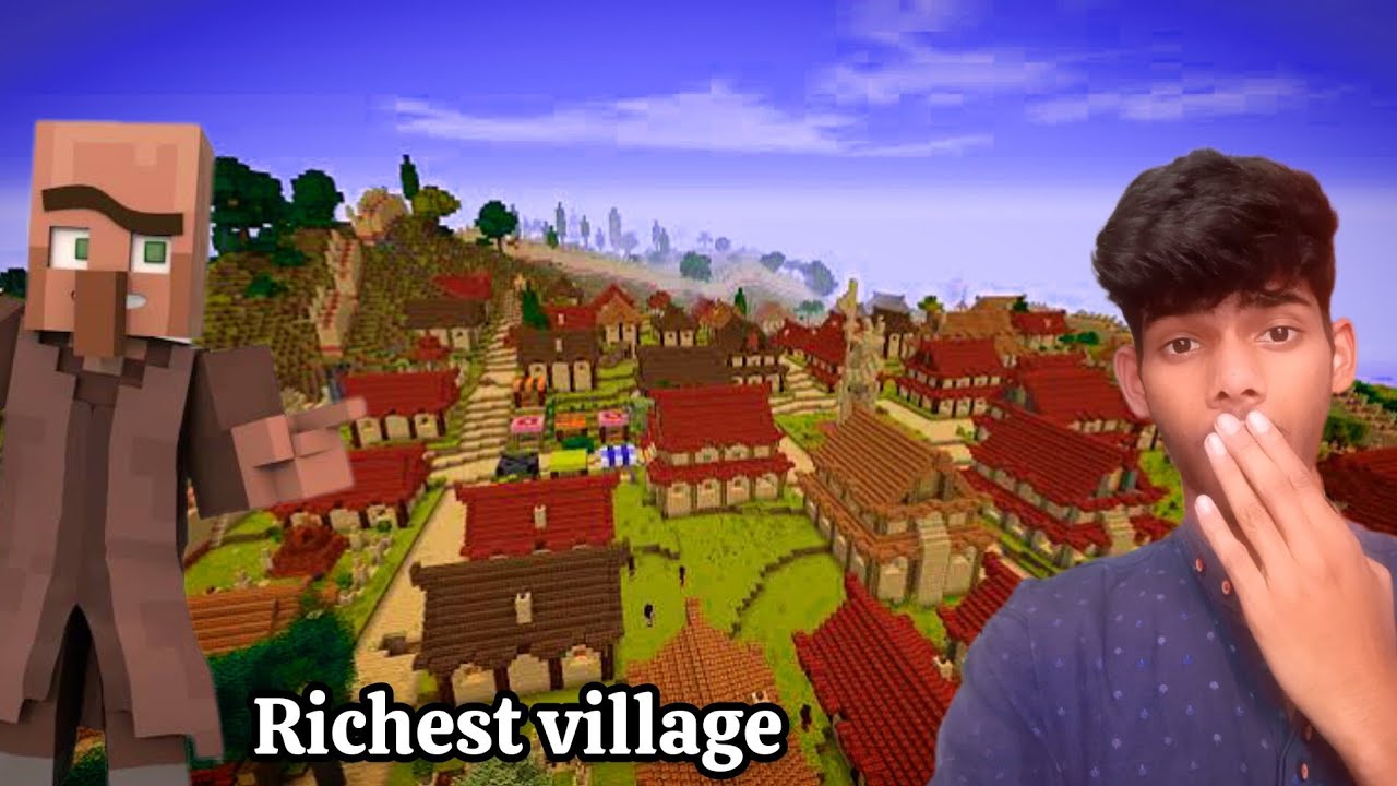 Most richest village in Minecraft .l Roy Gamez xp .l  #youtube #trending #gaming