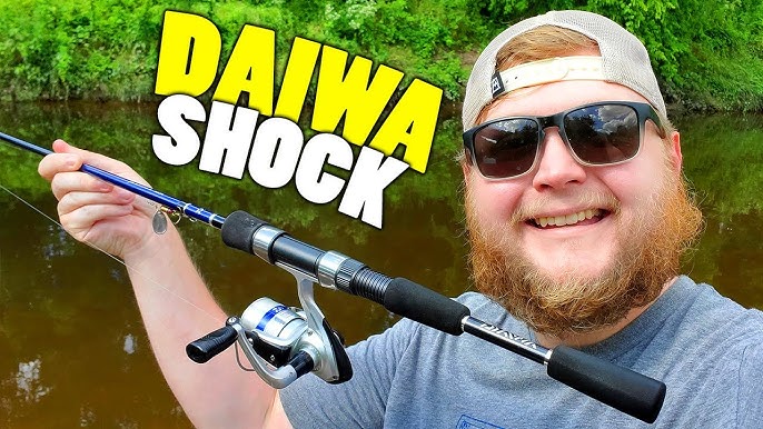 Testing and Reviewing the Daiwa D-Shock Ultralight Combo ($20) 