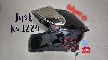 Cheapest Helmet Bluetooth | Just Cheap or ✨Peak Value✨?? | Edyell C1