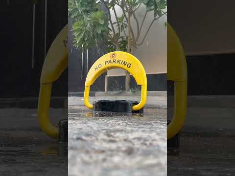 من مميزات قفل المواقف انه مقاوم للماء والصدأ وما يتاثر ابدا