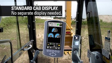Cat® Grade Control for Excavators: Integrated Components