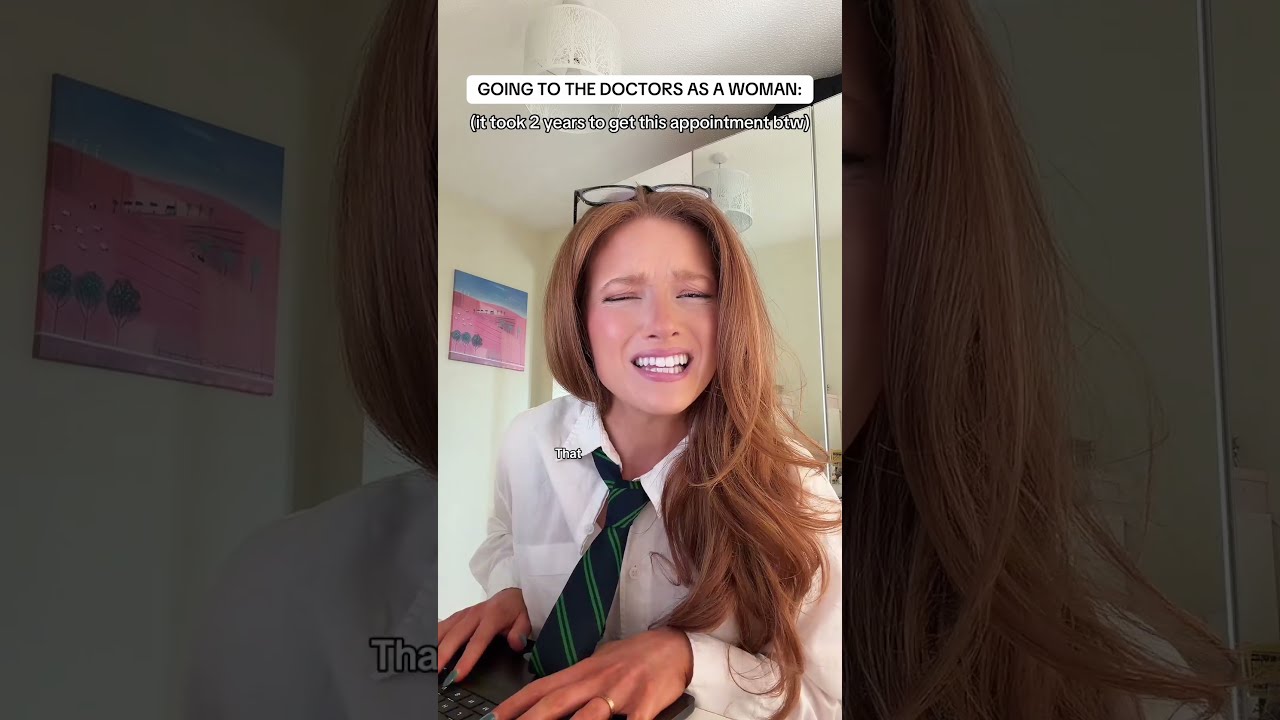 POV: GOING TO THE DOCTORS WHEN YOU ARE A WOMAN 😭 #fyp #womenshealth #doctors #skit #medical #pov