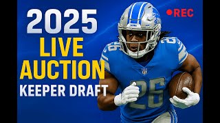 LIVE Superflex Auction Keeper Draft