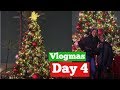 Tree Lighting &amp; Laser Show// DAY 4 Vlogmas | KERSTI PITRE