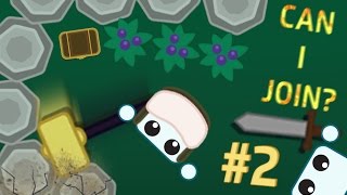 Starve.io 'Can i join?' HAMMER DESTROYING Troll Moments! #2