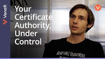 Why Venafi Means CA Agility | Jesse Green, Senior Security Support Engineer, Venafi