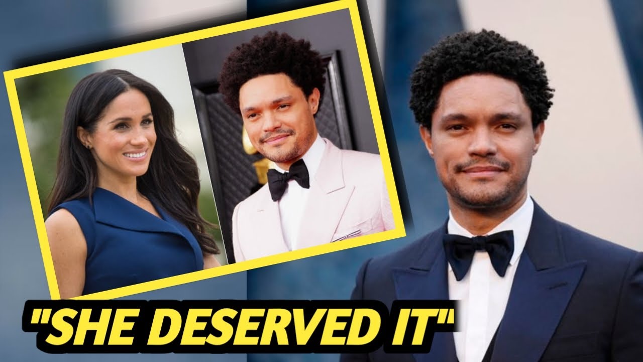 Trevor Noah Shuts Down Meghan Markle's Grammy Hopes: “You're Not Welcome Here!” - YouTube