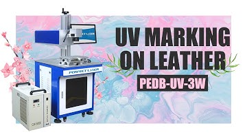 This UV Laser Makes Indestructible QR Codes on Leather