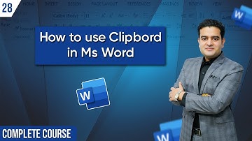How to Use Clipboard on Word | Learn to Use Clipbourd Effectively | Microsoft Office Word Course