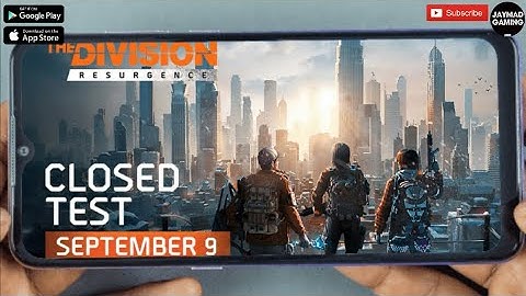 THE DIVISION: RESURGENCE (EN/BETA) 2025 Online-FPS Game Mobile Rome Beta Test-Gameplay
