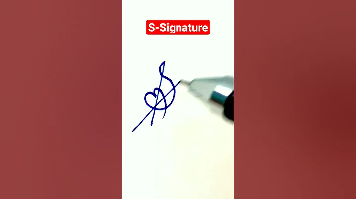 S Signature Tutorial ❤️ Signature Style Of S | How to make Signature #signature #shorts #design