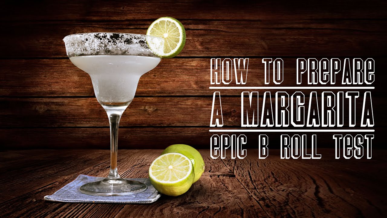 How to prepare a Margarita // IBA Official Cocktails // Epic BRoll