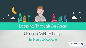 Looping through an array using a WHILE loop in Pseudocode