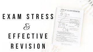 How I study for exams - Part 2 | Dealing with exam stress &amp; Revising effectively | studytee