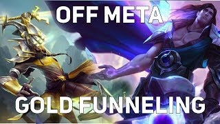Off Meta: Gold Funneling and its Impact in League of Legends Meta
