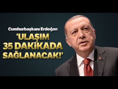 Cumhurbaşkanı Erdoğan “Hızlı Tren Hatlarıyla Ülkemizi Dört Bir Noktaya Bağlayacağız\