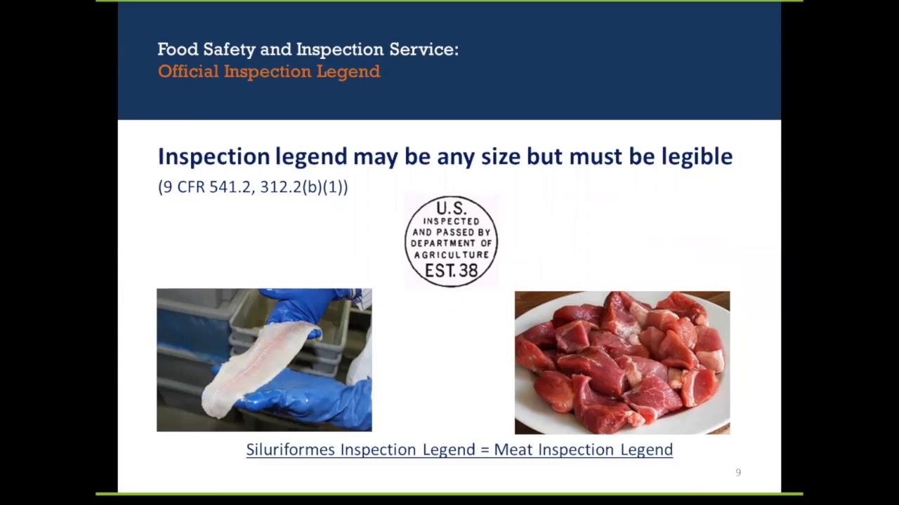 Labeling Requirements for Siluriforms Fish and Fish Products