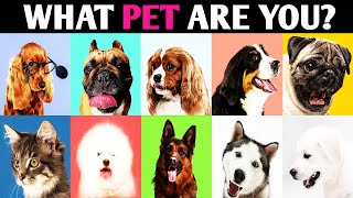 WHAT PET ARE YOU? Personality Test Spirit Animal Quiz - 1 Million Tests