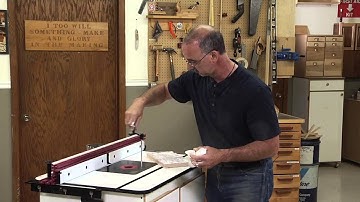 Panel Raisers on the Router Table