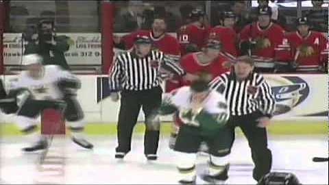 The Official Ryan Vandenbussche NHL Fight Reel