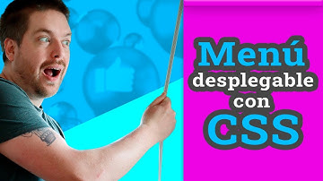 👉 MENÚ DESPLEGABLE con Html y Css 👉  en MENOS de 6 Minutos 🤯