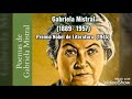 Poemas , pensamientos y frases célebres de Gabriela Mistral, en el día de la madre con paisajes 🇨🇱