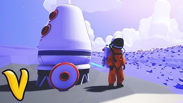 ASTRONEER LANDING ON A NEW PLANET! :: Astroneer Let