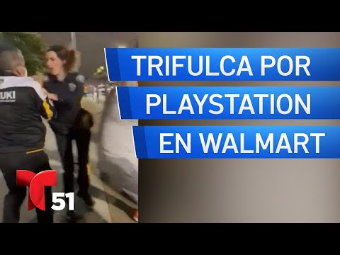 Trifulca por compra de consola de PlayStation 5 en Walmart