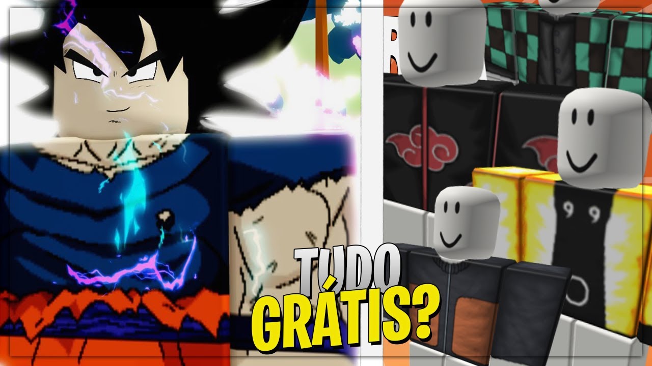 ITENS GRÁTIS SECRETOS de ANIMES no ROBLOX?! *Vai vim?* 