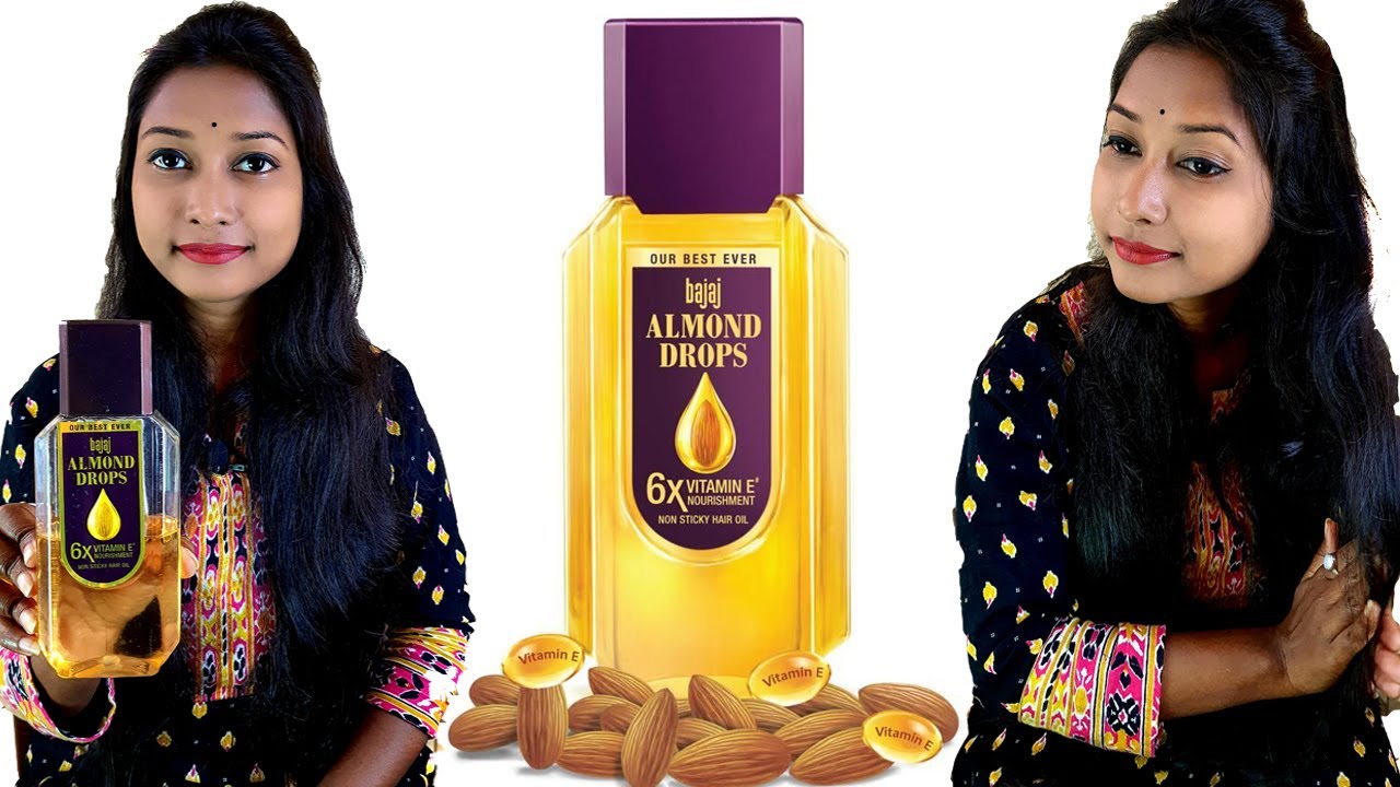 Bajaj Almond Drops Non Sticky Hair Oil Review Hair Oil For Long And