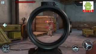 Let's Play Contact Killer: Sniper for Android Gameplay HD screenshot 3