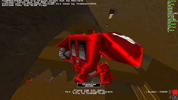 Jump Kick map for Quake 2 CTF Railwarz, Terminator model by Gwot