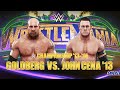 Wwe john cena vs goldberg wrestling match simulation cpu vs cpu