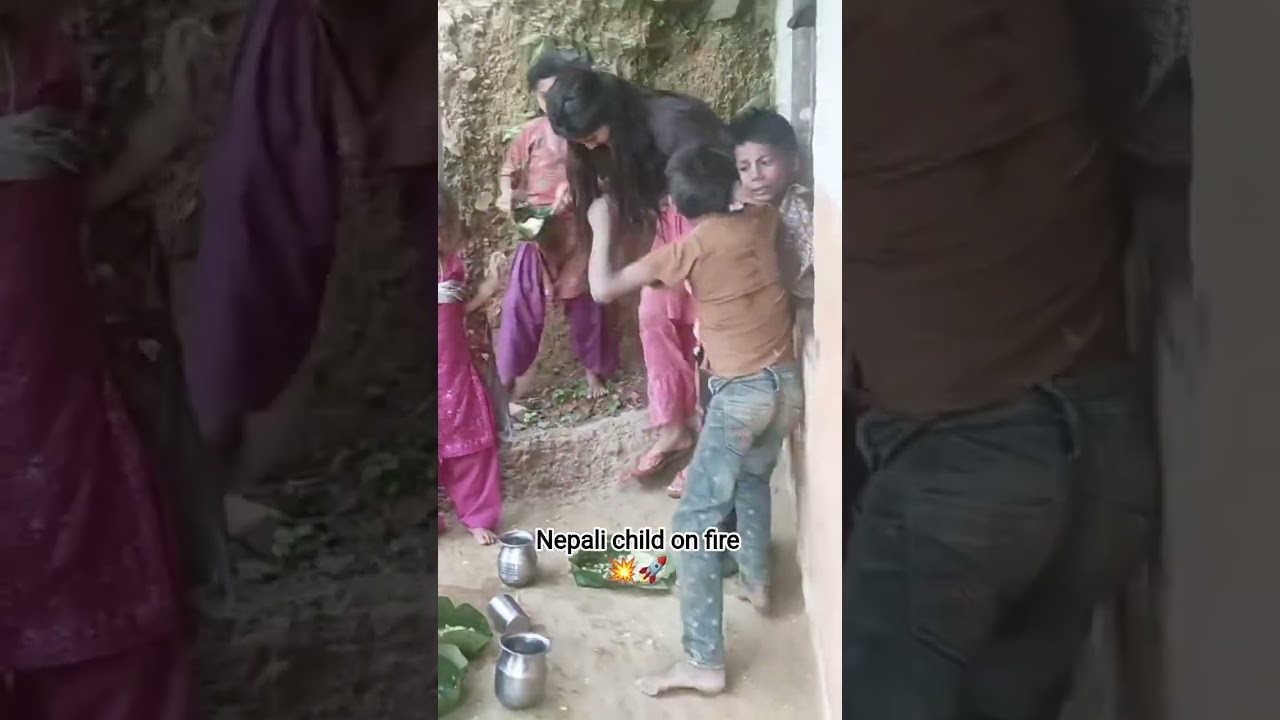 Nepali child fight ....blood of nepalibgorkhe 🤗🤣🚀💥