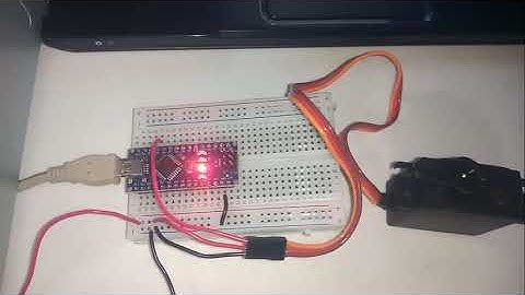 Servomotor de 180° controlado por arduino nano